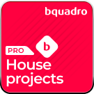 Bquadro: Выгрузка проектов домов Domamo PRO