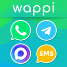Wappi: WhatsApp, Telegram и MAX уведомления и рассылка сообщений