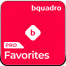 Bquadro: Избранные товары (добавление в избранное на сайте) Pro